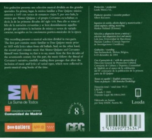 Grande Chapelle / Recasens - Entre Aventuras Y Encantimentos: Music For Don - Music CD