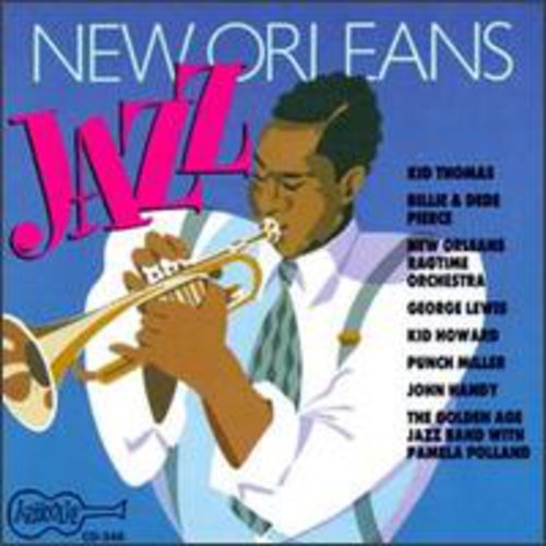 the album cover for New Orleans Jazz / Various - New Orleans Jazz [Arhoolie]