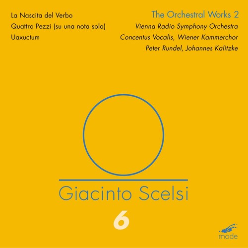 the album cover for Peter Rundel - Orchestral Works 2: La Nascita Del Verbo