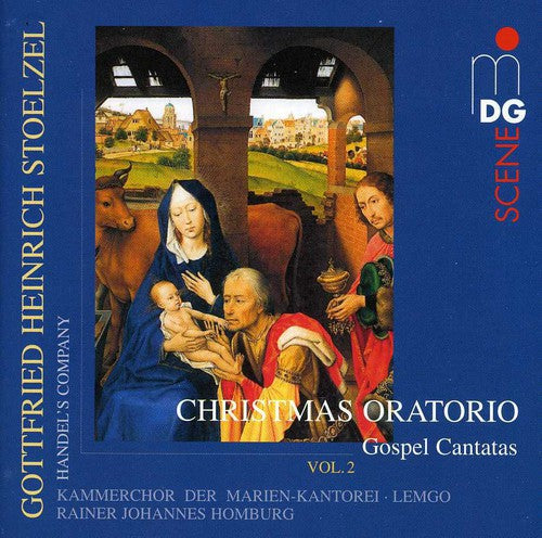 the album cover for Richard Stoelzel - Te Deum / Christmas Oratorio / Gospel Cantatas