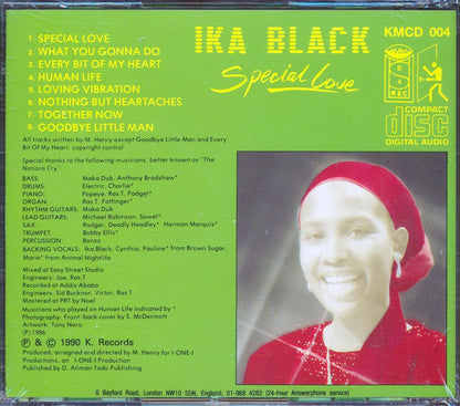 Ika Black - Special Love Music CD