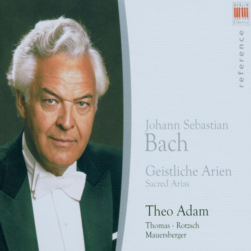 Bach / Adam / Grummer / Auger / Giebel / Schreier - Sings Sacred Arias Of J.s. Bach - Music CD