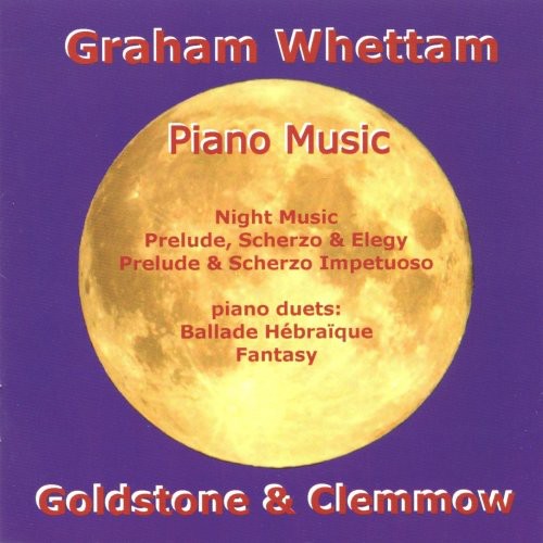 Whettam / Goldstone / Clemmow - Piano Music - Music CD
