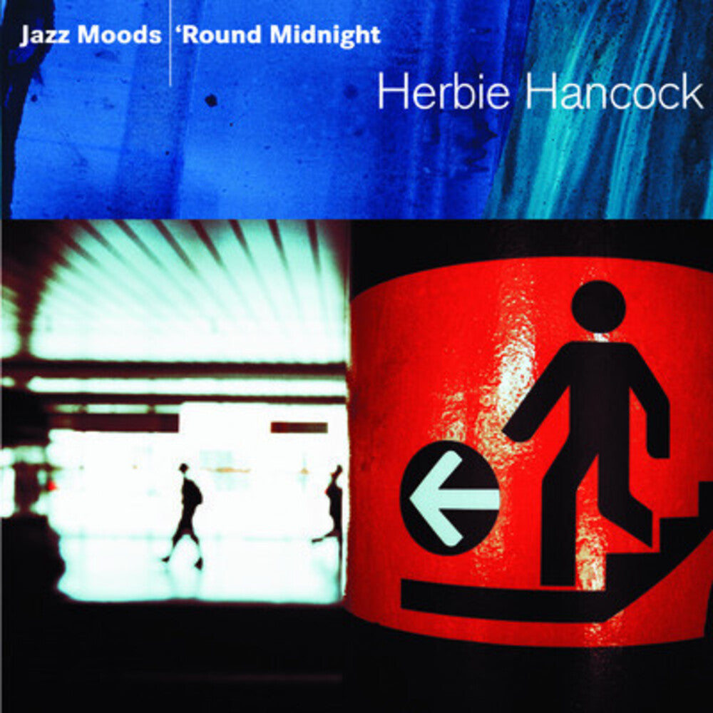 the album cover for Herbie Hancock - Jazz Moods: Round Midnight