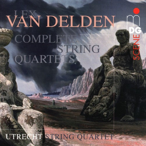 the album cover for Delden - Complete String Quartets