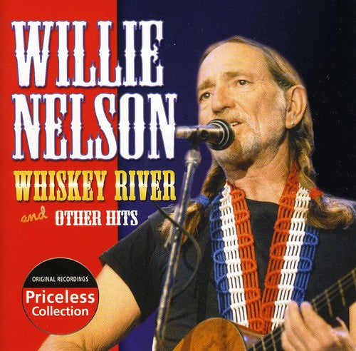 the album cover for Willie Nelson - Whiskey River