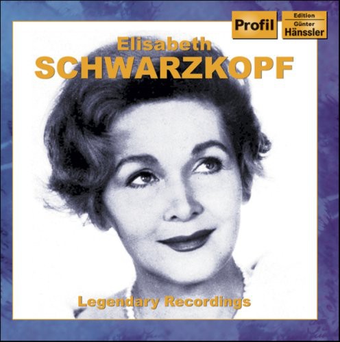 Schwarzkopf,elisabeth - Legendary Recordings - Music CD