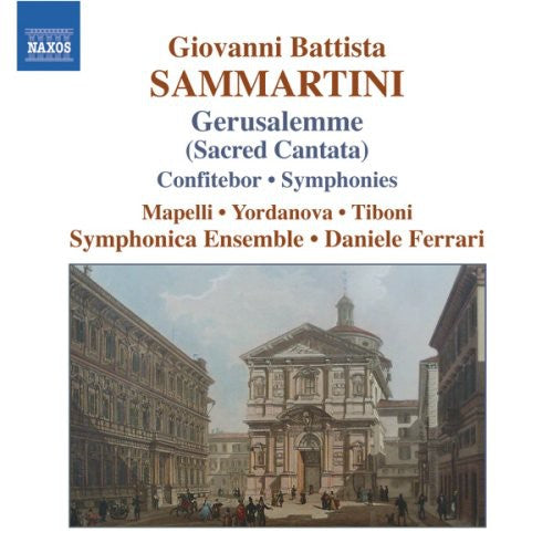 Sammartini / Symphonica Ensemble / Ferrari - Sacred Cantata - Music CD