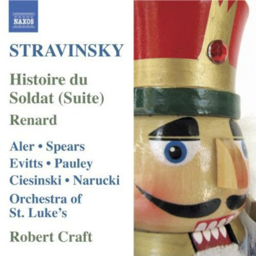 the album cover for Robert Craft - Historie Du Soldat Renard