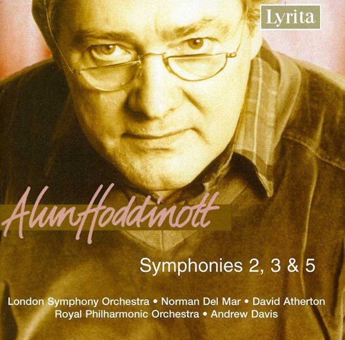 the album cover for A. Hoddinott - Symphonies 2 3 & 5