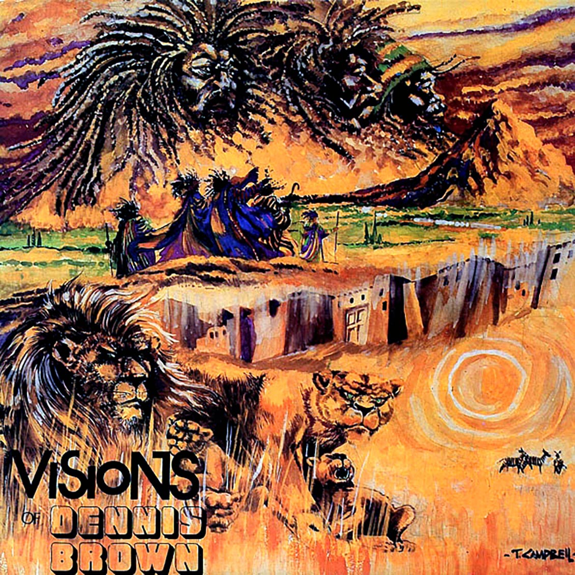 Dennis Brown - Visions Of Dennis Brown Vinyl Record