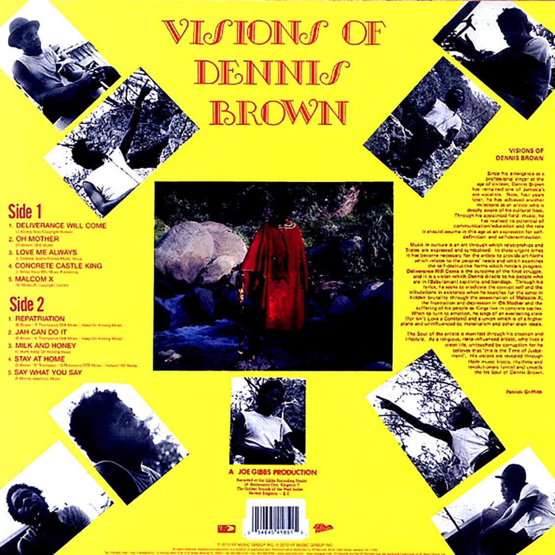Dennis Brown - Visions Of Dennis Brown Vinyl Record