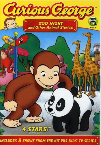 Curious George - Zoo Night & Other Animal Stories - DVD