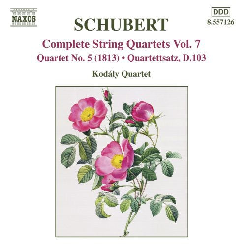 Schubert / Kodaly Quartet - String Quartet 7 (complete) - Music CD