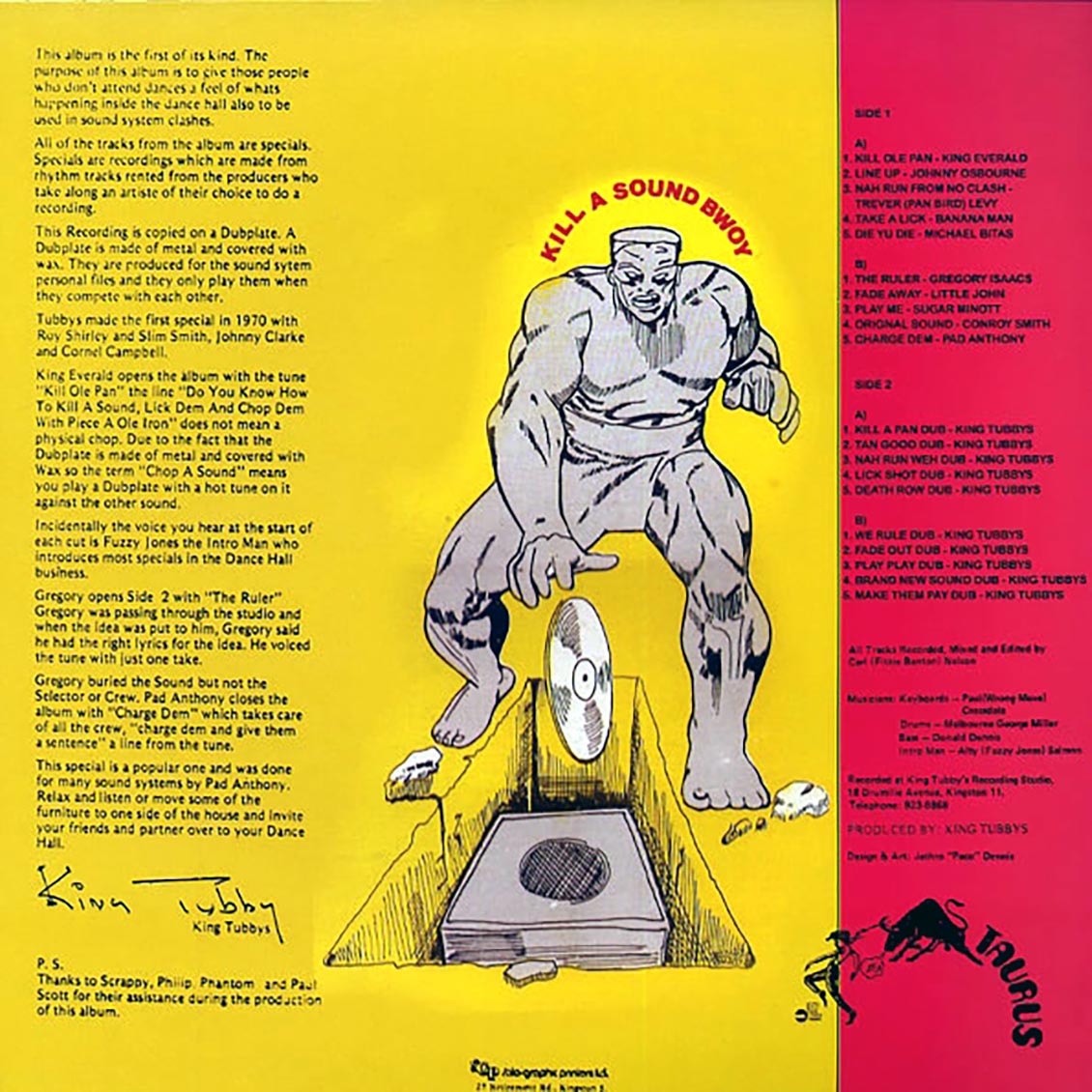 King Tubby, Johnny Osbourne, Conroy Smith, Fuzzy Jones, Etc. - Soundclash Dub Plate Style Volume 1 (Vocals) + Volume 2 (Dubs) (2xLP) Vinyl Record