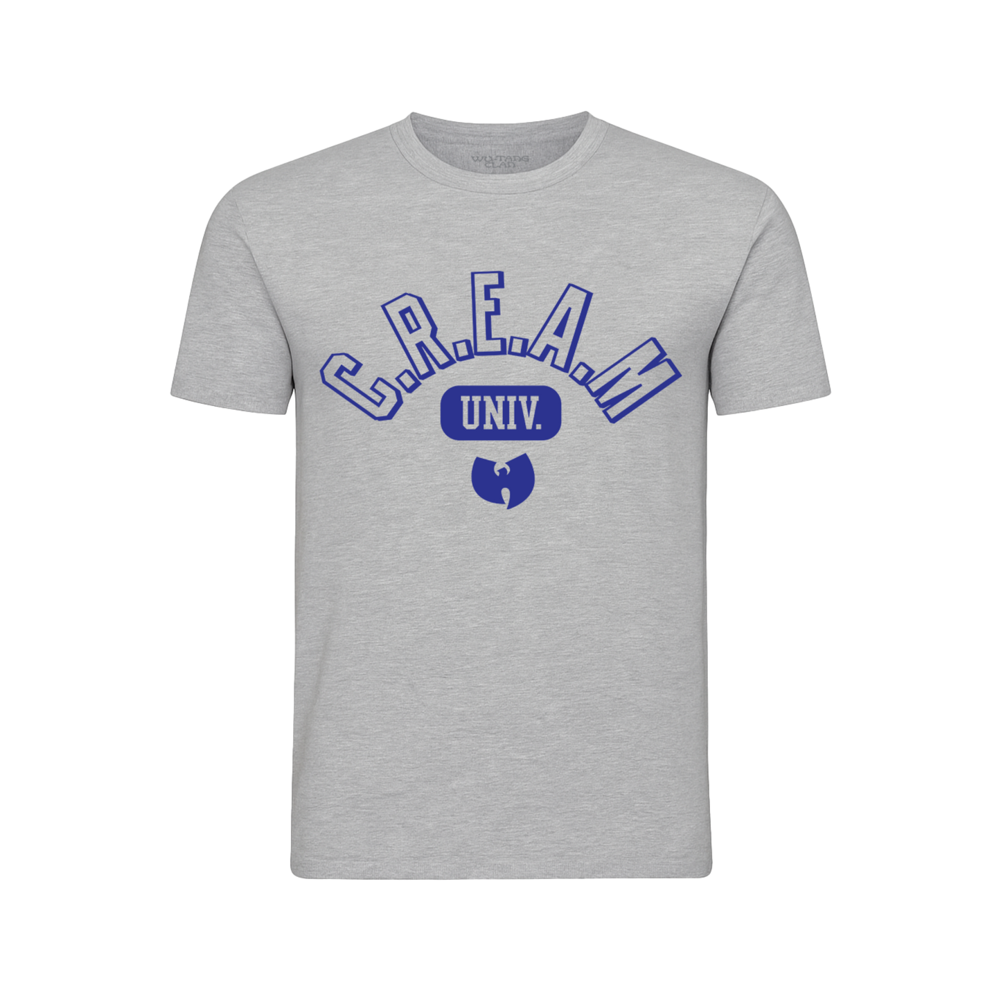 Wu-Tang Clan Officially Licensed C.R.E.A.M. University Kids Youth Tee ShirtGrey