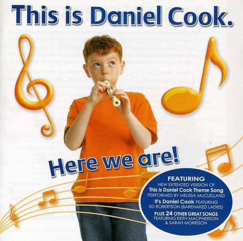 the album cover for Daniel Cook - Here We Are!