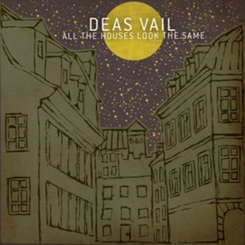 the album cover for Deas Vail - All the Houses Look the Same