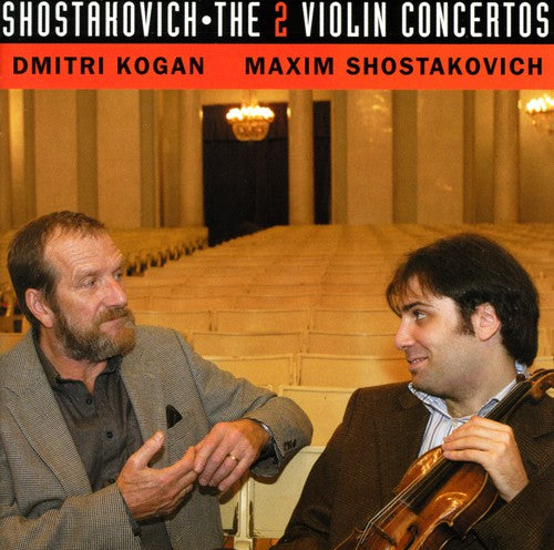 Shostakovich / Kogan,dmitri / Tchaikovsky Sym Orch - 2 Violin Ctos - Music CD