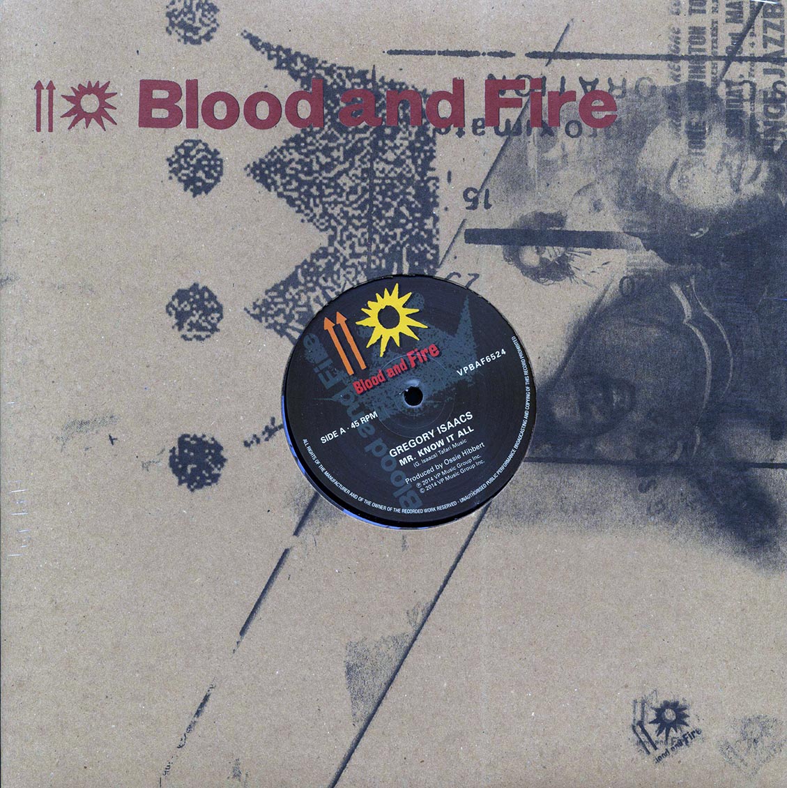 Gregory Isaacs - Mr. Know It All (Extended Mix)  /  Ossie Hibbert, Revolutionaries - War Of The Stars 12" Vinyl Record