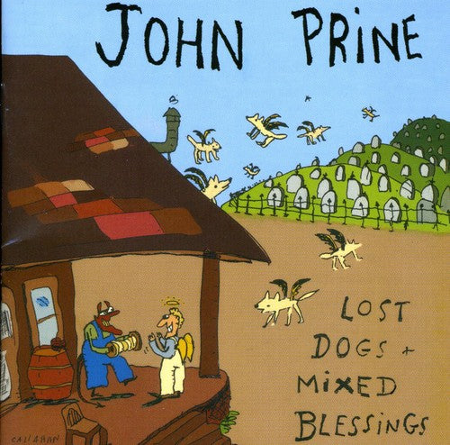 the album cover for John Prine - Lost Dogs & Mixed Blessings