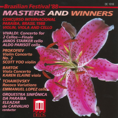 Paraiba Symphony / Carvalho - Masters & Winners - Brazil '88 - Music CD