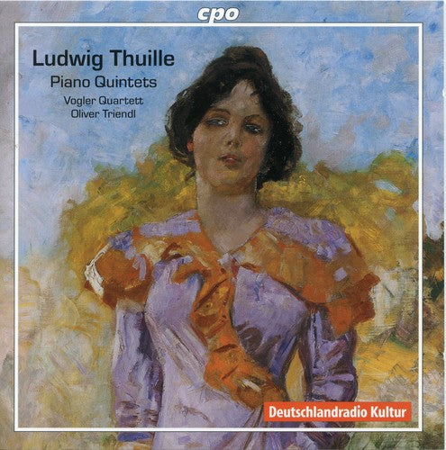 the album cover for Oliver Triendl - Piano Quintets