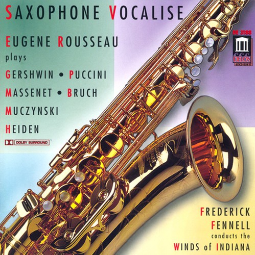 Fennell / Rousseau / Winds Of Indiana - Saxophone Vocalise - Music CD
