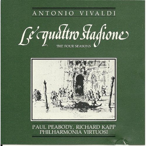 Vivaldi / Kapp / Philharmonia Virtuosi - Four Seasons - Music CD