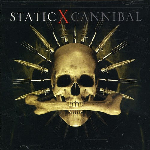 the album cover for STATIC-X - Cannibal