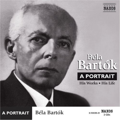the album cover for BÃ©la BartÃ³k - Portrait