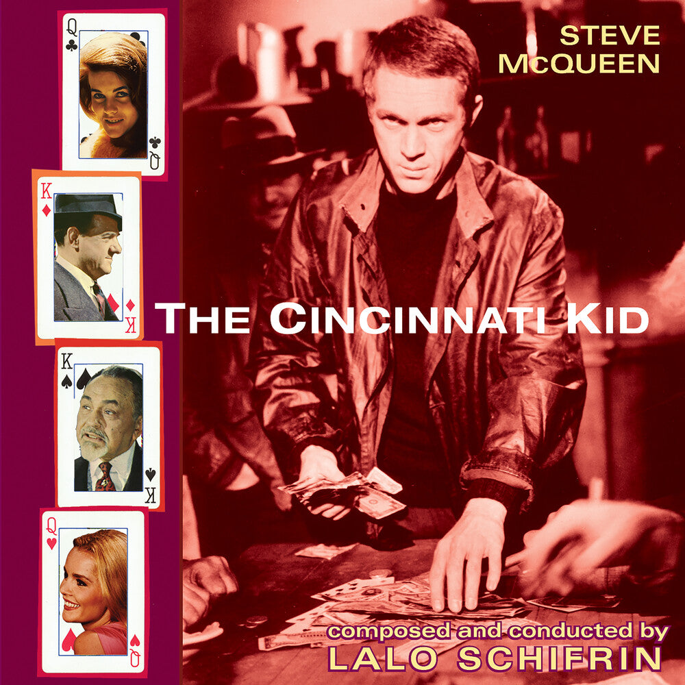 the album cover for Lalo Schifrin - The Cincinnati Kid (Original Soundtrack)