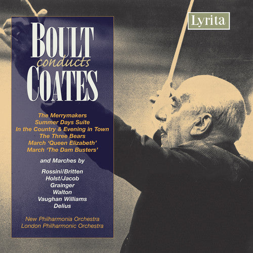 the album cover for New Philharmonia Orchestra - Boult Conducts Coates