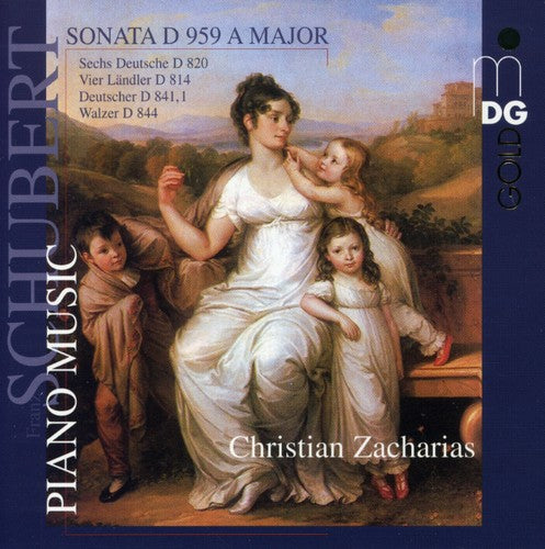 the album cover for F. SCHUBERT - Piano Works