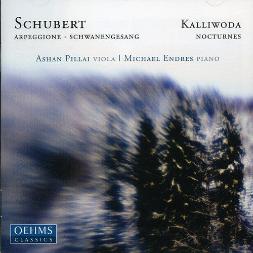 the album cover for Schubert/Kalliwoda - Ashan Pillai Plays Schubert & Kalliwoda