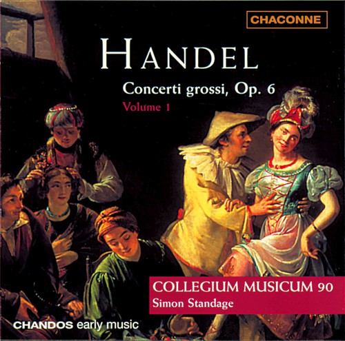 Handel / Collegium Musicum 90 / Standage - Concerti Grossi Op. 6 - Music CD