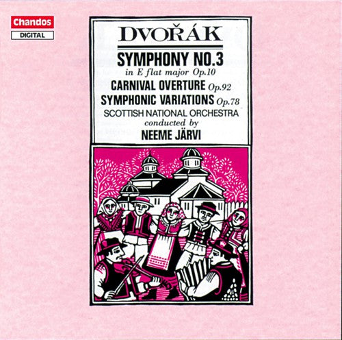 Dvorak / Jarvi / Scottish National Orchestra - Symphony 3 / Carnival Overture - Music CD