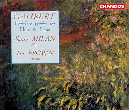 the album cover for Gaubert / Milan / Brown - Complete Works For Flute & Piano