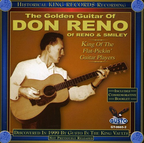 The Golden Guitar Of Don Reno Music CD