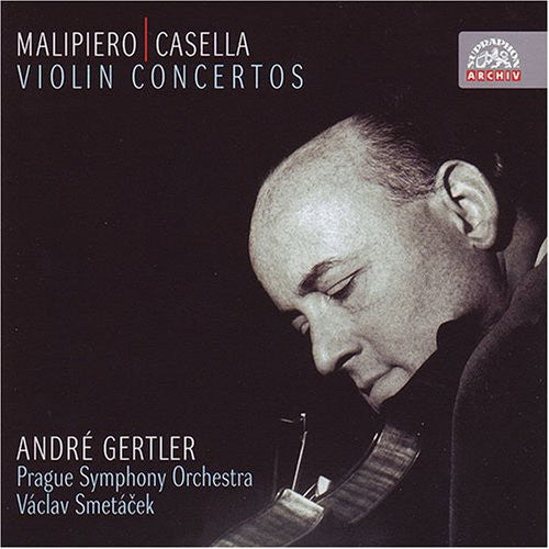 Malipiero / Casella / Gertler / Pso / Smetacek - Concerto For Violin & Orchestra - Music CD