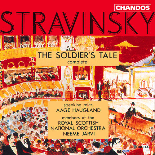 Stravinsky / Haugland / Jarvi - L'histoire Du Soldat - Music CD