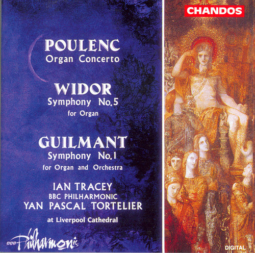 Poulenc / Guilmant / Tortelier / Bbc Philharmonic - Organ Concerto / Symphony 1 - Music CD
