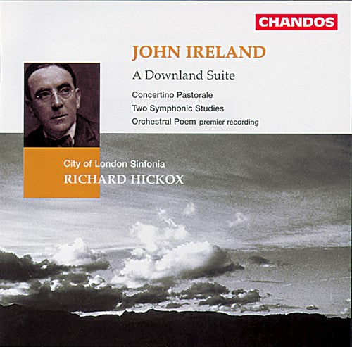 the album cover for Richard Hickox - Downland Suite / Concertino Pastorale / Orch Poem
