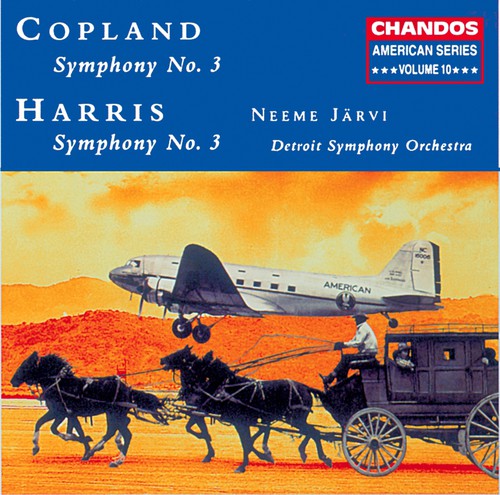 Copland / Harris / Jarvi / Detroit Sym Orchestra - Symphony 3 - Music CD