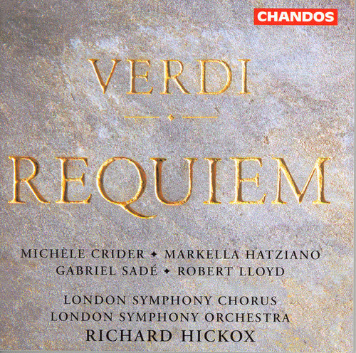 Verdi / Hickox / London Symphony Orchestra - Requiem - Music CD