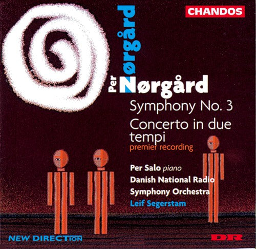 the album cover for Leif Segerstam - Symphony 3 / Concerto in Due Tempi
