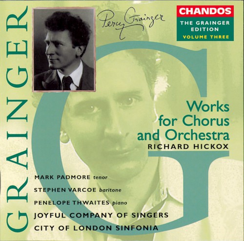 the album cover for Richard Hickox - Works for Chorus & Orchestra 1