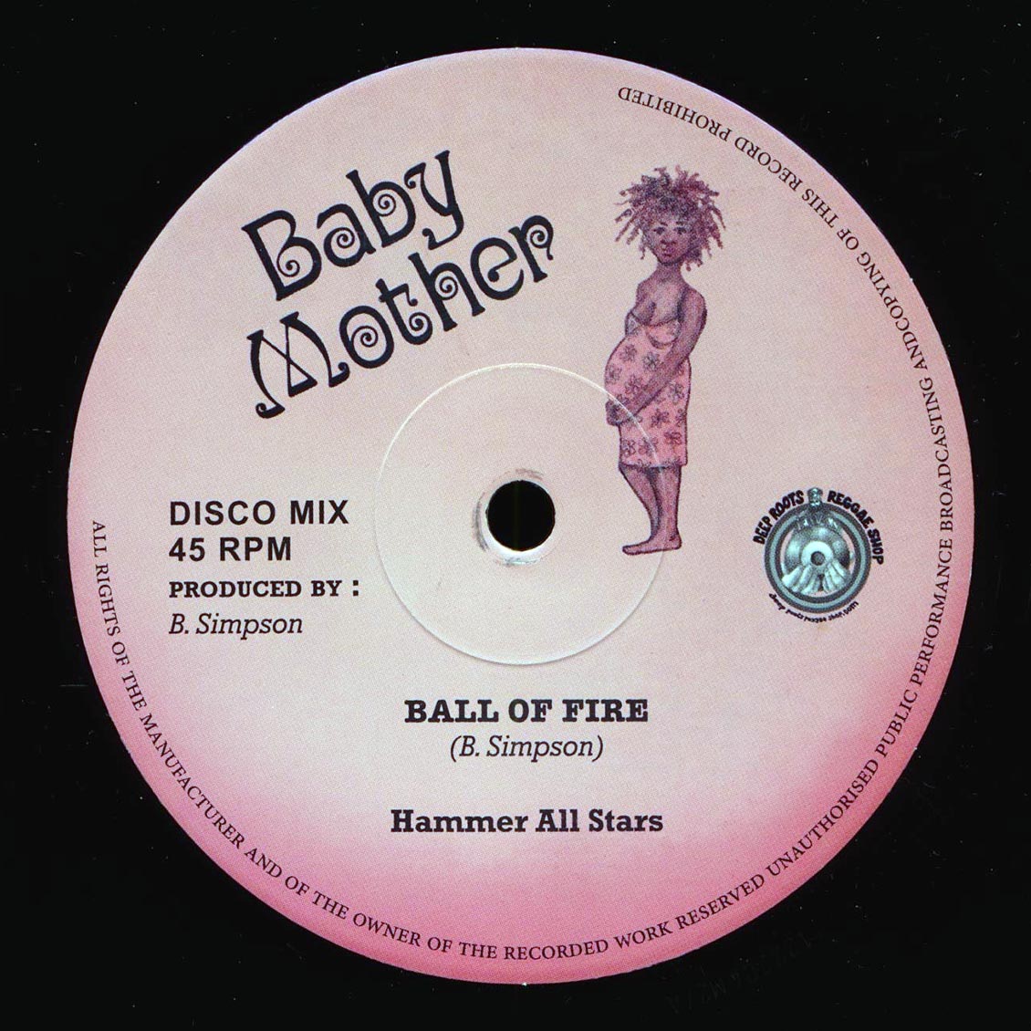 Prince Hammer - Them Must Fall  /  Ball Of Fire Version 12" Vinyl Record