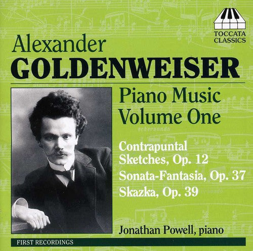 the album cover for Jonathan Powell - Piano Music 1
