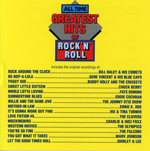 All Time Greatest Rock N Roll / Various Music CD